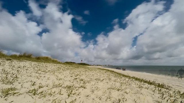 Zeitraffervideo Wolken an der Odde