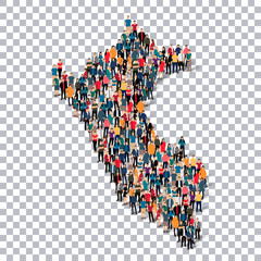 people map country Peru vector