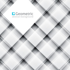 vector geometric abstract background of square shapes