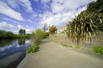 Fototapeta premium river severn worcester