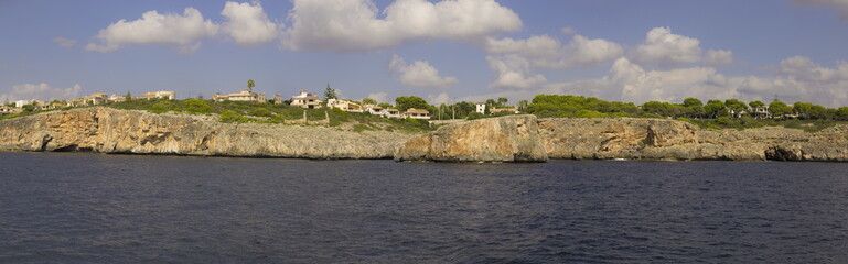 Panorama Mallorca - Spain-Porto Cristo Küstenlandschaft Mittelmeer