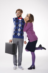 Half of serious and bit of fun