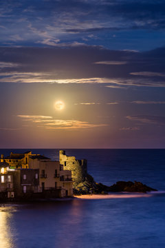 Super Lune &agrave; Erbalunga