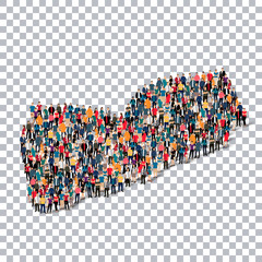 people map country Yemen vector