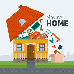 Moving home transportation