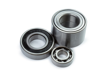 Set of steel ball bearings