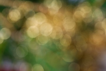 Abstract defocused green and yellow background