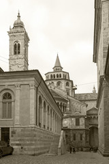 Fototapeta premium Bergamo, Santa Maria Maggiore