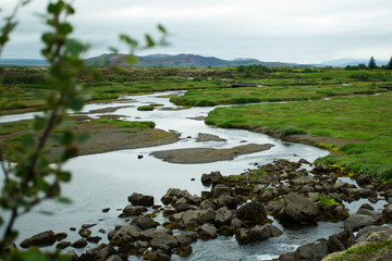 Pingvellir national park, Iceland.