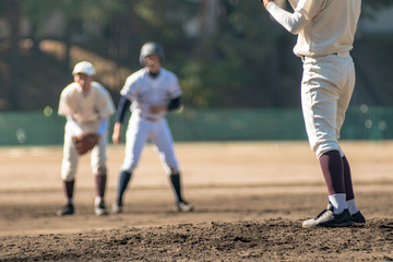 野球の試合風景