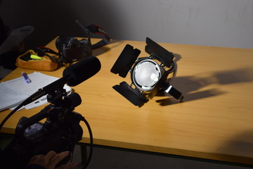 Focos de iluminación.