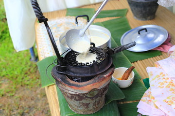Pancake honeycomb candy, Thailand pancake 