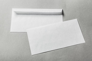 Blank envelopes
