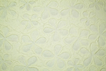 Handmade paper flower pattern for Background and texture