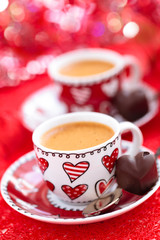 Coffee for Valentine’s day.