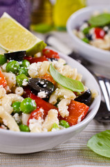Salad with pasta