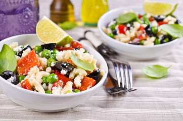Salad with pasta