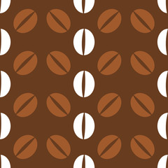 Coffee beans pattern