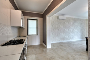 kitchen living room