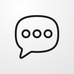 chat icon illustration