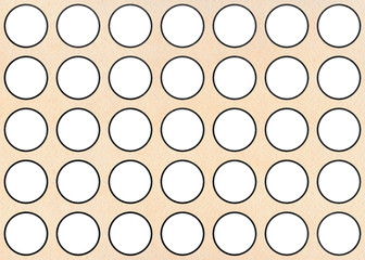 Watercolor circles pattern.