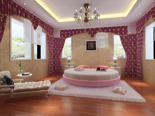 rendering bed room,so comfortable. 