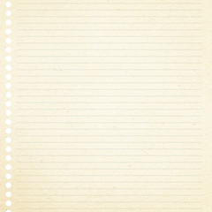 Ruled notebook paper texture  - 127200316