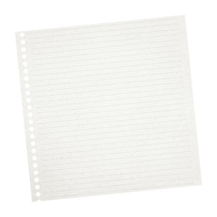Ruled notebook paper texture or background for text 