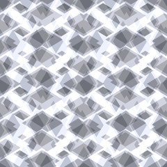 seamless abstract pattern  in retro style, white ,gray background