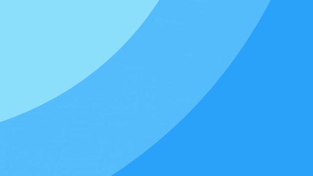 Two engine commercial airliner crossing the sky. 4K cartoon animation