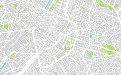 City map of Brussels