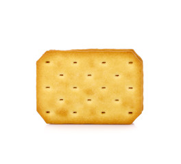 butter biscuits on white background