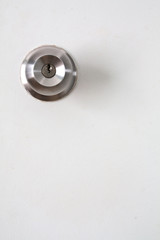 Metal door knob