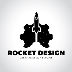 Rocket Design Logo.