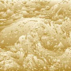 Golden abstract background.