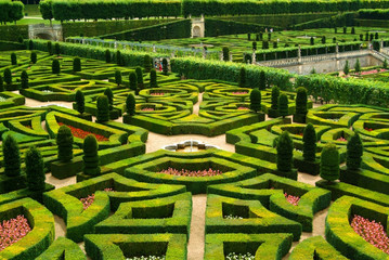 gardens chateau loire valley france
