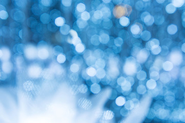 Naklejka premium Texture bokeh , bokeh background style abstract , xmas holiday