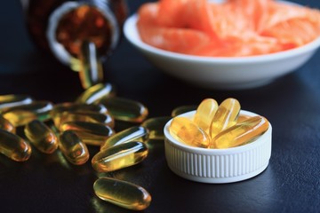 fish oil capsules