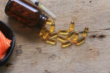 fish oil capsules