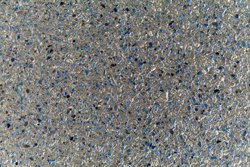 Abstraction blue background surface rough porous stone
