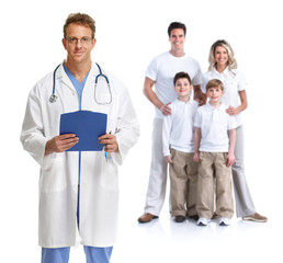 Fototapeta premium Family doctor.