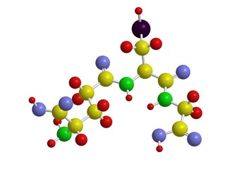 Molecular structure of Glutathione