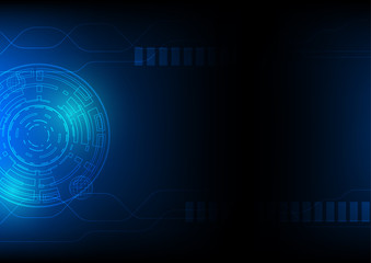 Technology abstract background, hi-tech cyber theme concept, vector eps 10 illustrated
