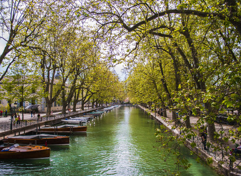 River in Annecy