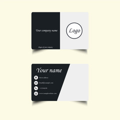 Fototapeta na wymiar concept business card