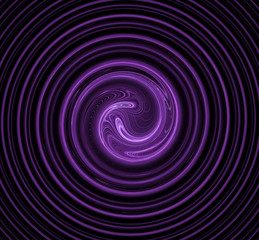 Spiral abstract fractal image. Wallpaper. Creative digital artwork