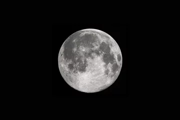 Washable wall murals Full moon Picture off the moon