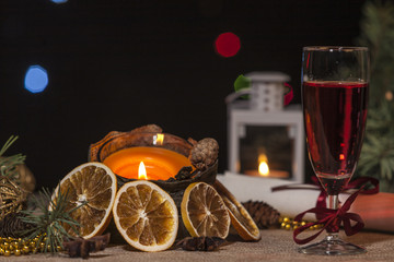Christmas or New Year's concept