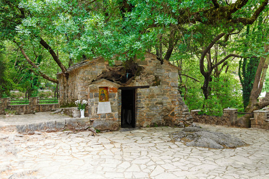 Saint Theodora Chapel In Arcadia, Greece