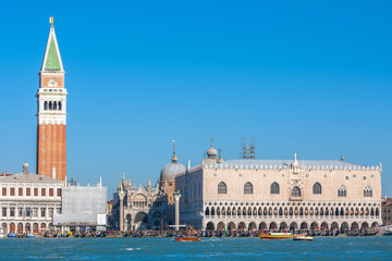 Fototapeta na wymiar Worlds most beautiful square Piazza San Marco. Venice, Italy.